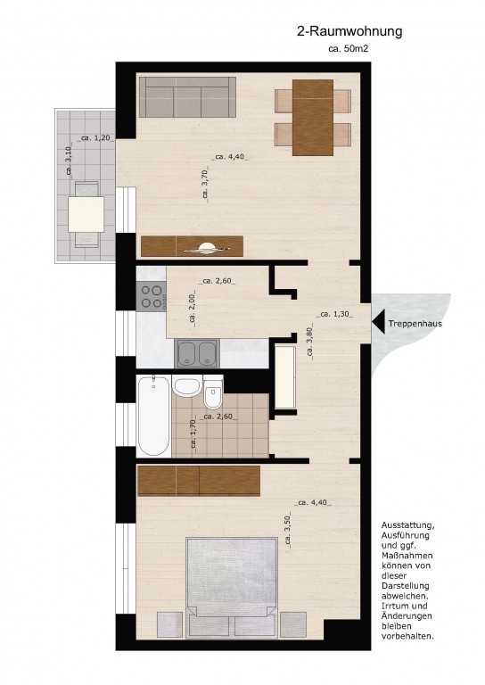 Bild 1 : 2-RWE im Zentrum