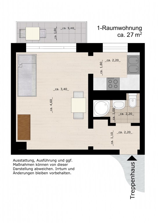 Bild 1 : 1-RWE im Zentrum