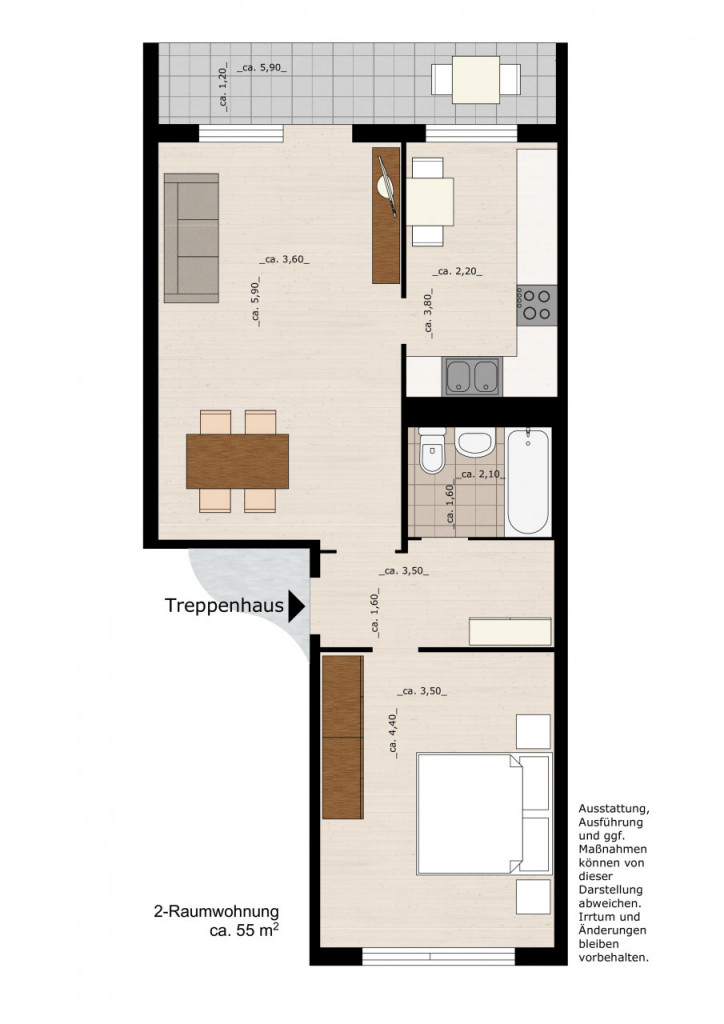 Bild 1 : BESICHTIGEN - SANIEREN - EINZIEHEN 