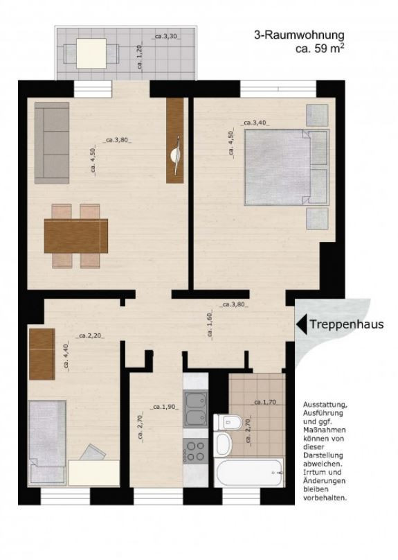 Bild 1 : Deine neue Wohnung