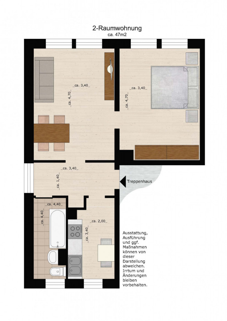 Bild 1 : 2-RWE im Zentrum