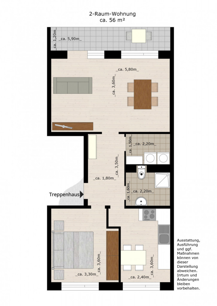 Bild 1 : Deine neue Wohnung